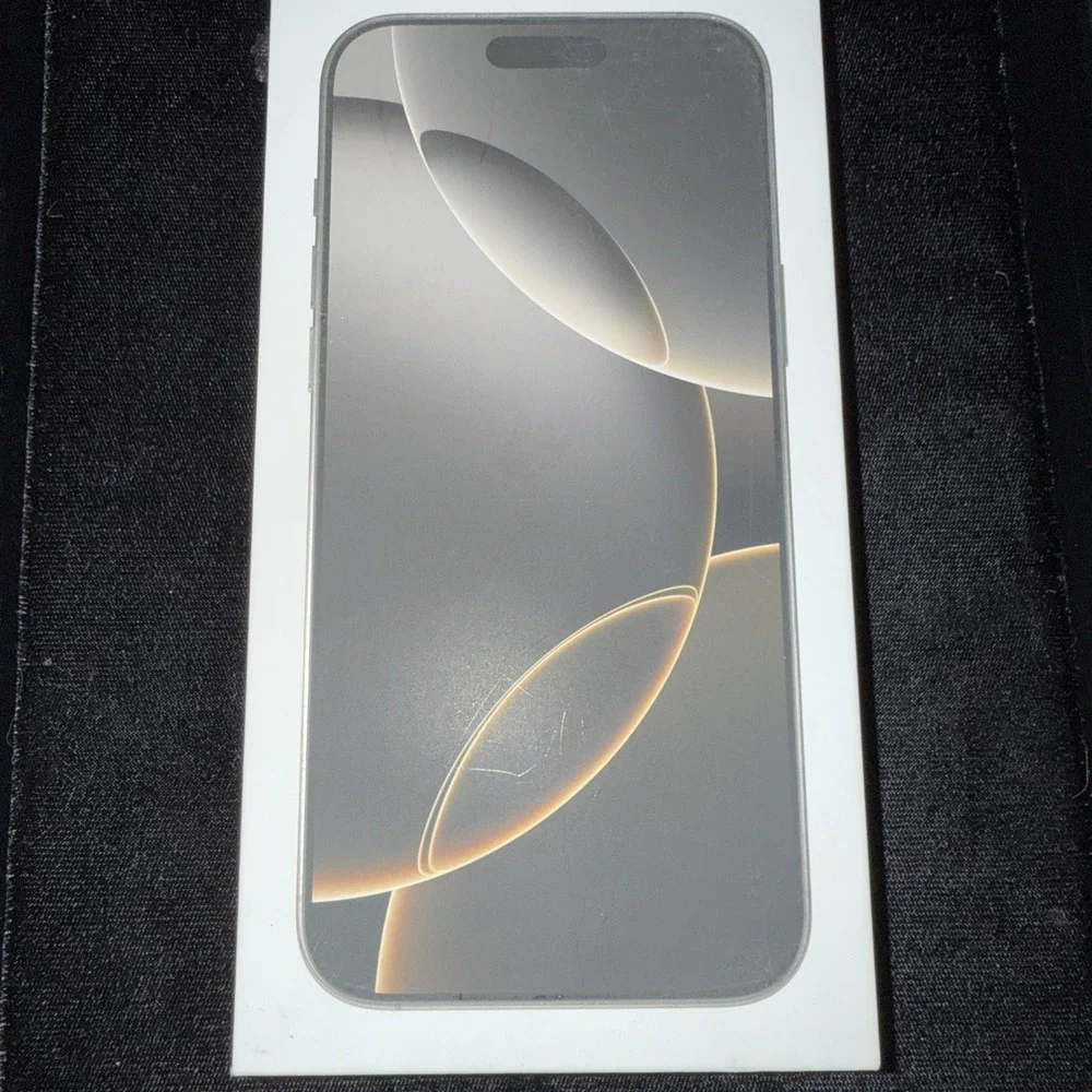 Original Apple iPhone 16‎ Pro Max Desert Titanium Empty Box Only 3897